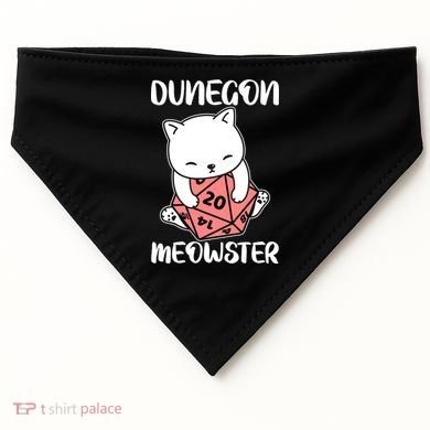 Dungeon Mewoster USA-Made Doggie Bandana