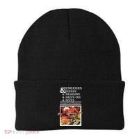 Dungeons & Diners & Dragons & Drive-Ins & Dives Beanie thumb 0