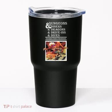 Dungeons & Diners & Dragons & Drive-Ins & Dives Tumbler