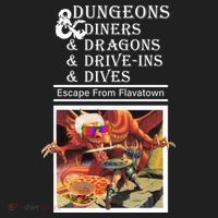 Dungeons & Diners & Dragons & Drive-Ins & Dives Tumbler thumb 3