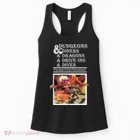 Dungeons & Diners & Dragons & Drive-Ins & Dives Women's Tank Top thumb 0