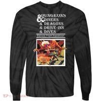 Dungeons & Diners & Dragons & Drive-Ins & Dives Tie-Dye Long Sleeve Shirt thumb 0