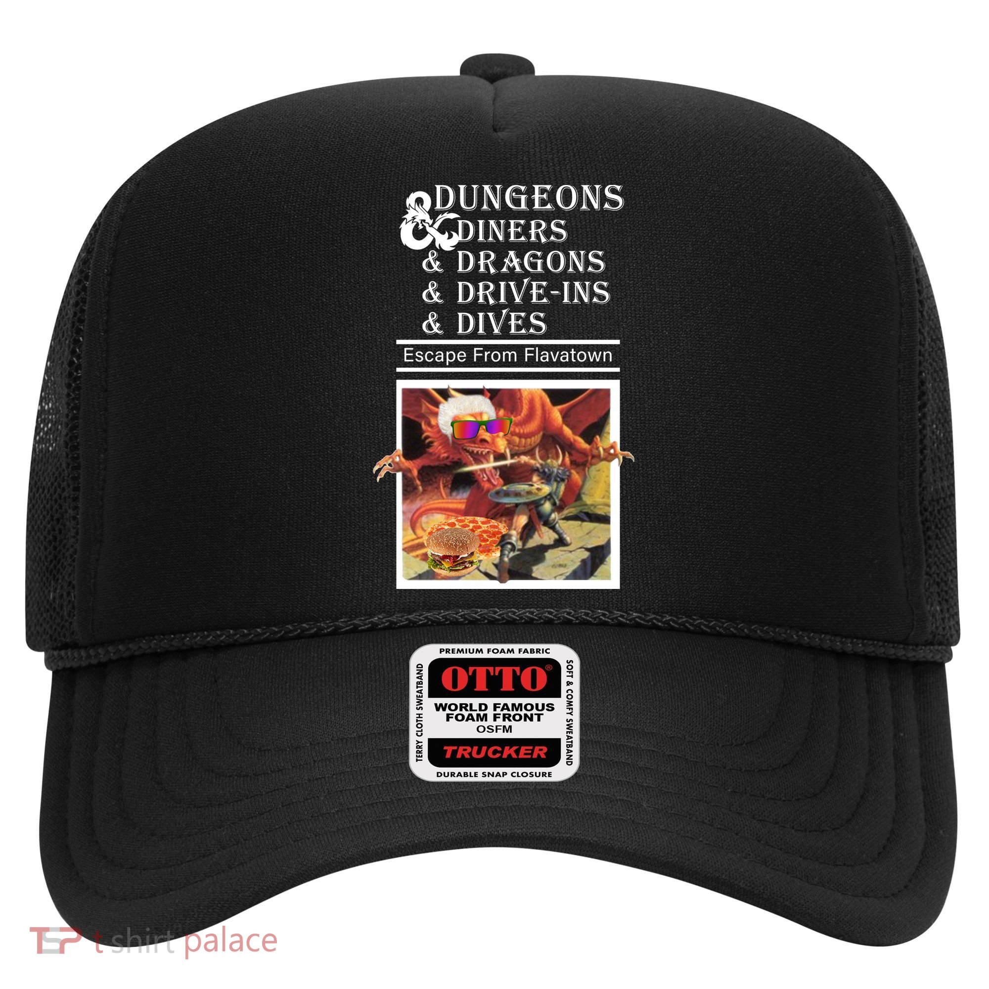 Dungeons & Diners & Dragons & Drive-Ins & Dives Hat