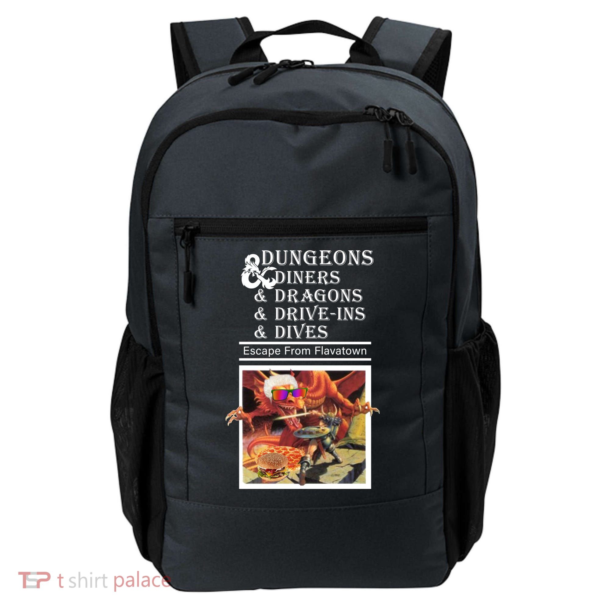 Dungeons & Diners & Dragons & Drive-Ins & Dives Backpack
