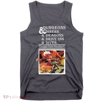 Dungeons & Diners & Dragons & Drive-Ins & Dives Tank Top
