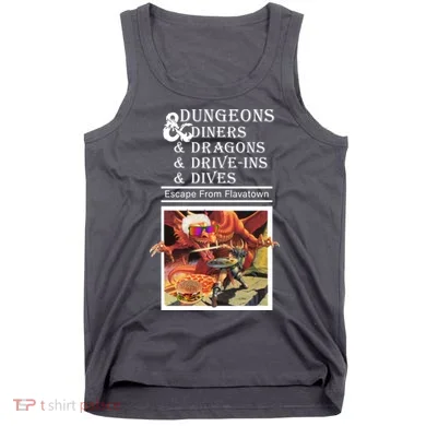 Dungeons & Diners & Dragons & Drive-Ins & Dives Tank Top