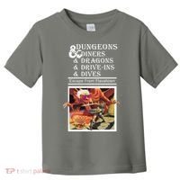 Dungeons & Diners & Dragons & Drive-Ins & Dives Toddler T-Shirt thumb 0