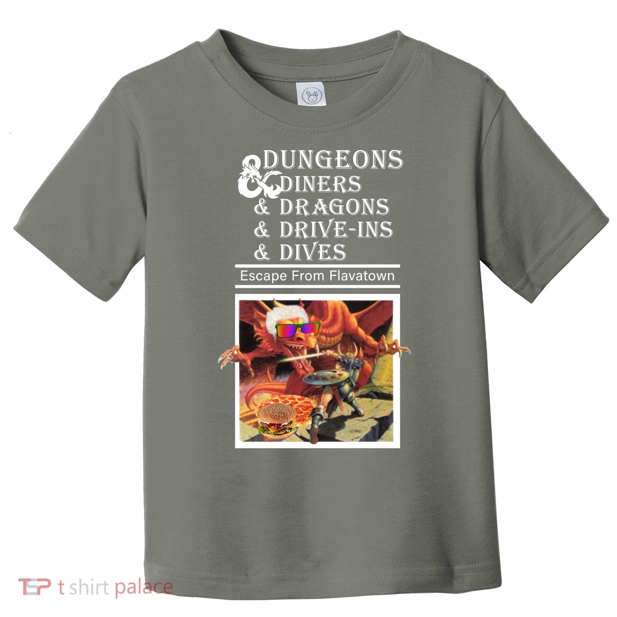 Dungeons & Diners & Dragons & Drive-Ins & Dives Toddler T-Shirt