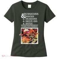Dungeons & Diners & Dragons & Drive-Ins & Dives Women's T-Shirt thumb 0