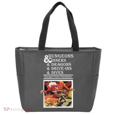Dungeons & Diners & Dragons & Drive-Ins & Dives Tote Bag