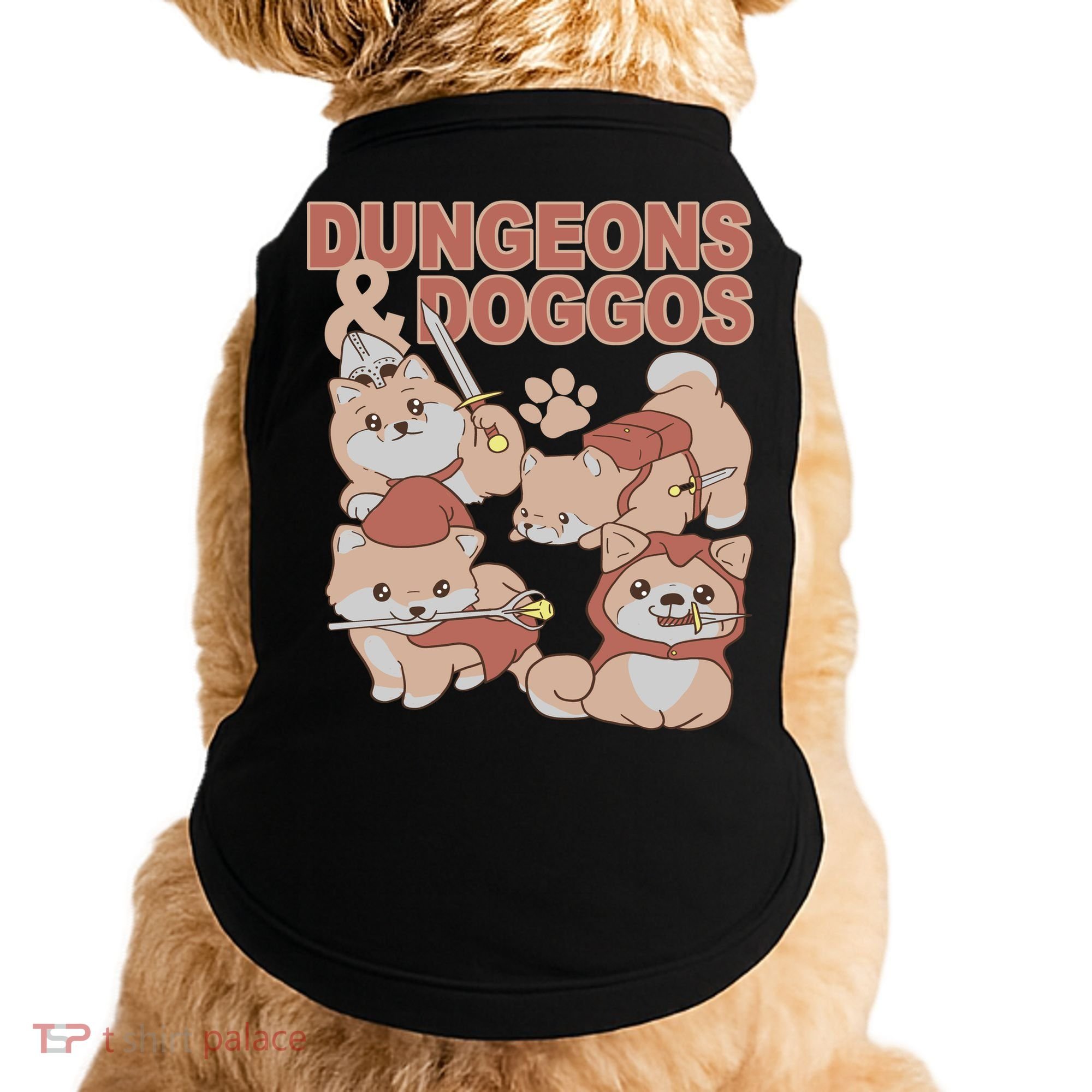 Dungeons & Doggos Cute Doggie Tank