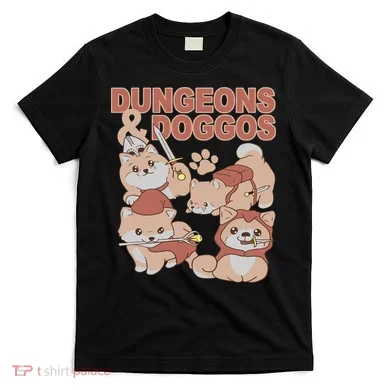 Dungeons & Doggos Cute T-Shirt