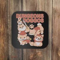 Dungeons & Doggos Cute Coaster thumb 0