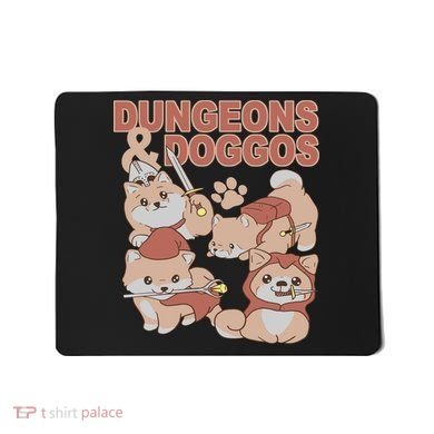Dungeons & Doggos Cute Mousepad