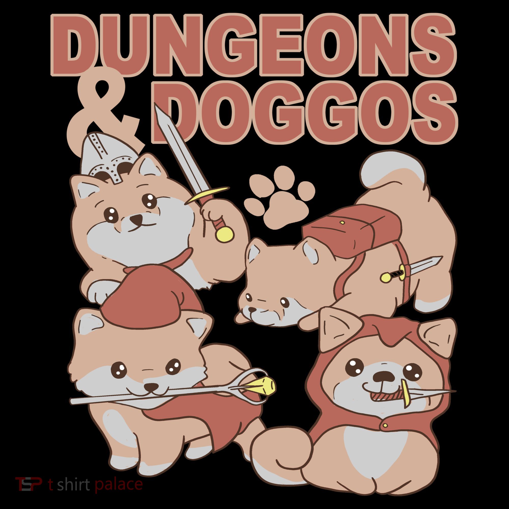 Dungeons & Doggos Cute Mousepad