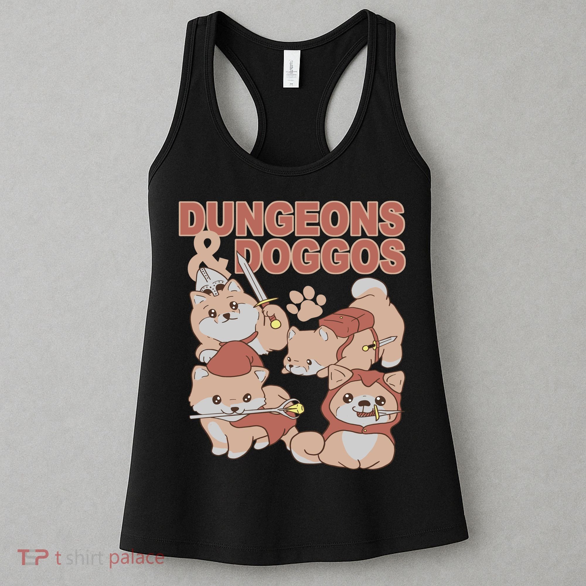 Dungeons & Doggos Cute Women's Tank Top