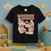 Dungeons & Doggos Cute Toddler T-Shirt thumb 3