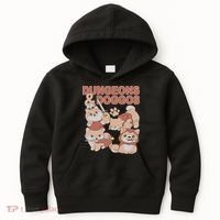 Dungeons & Doggos Cute Kids Hoodie thumb 0