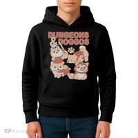 Dungeons & Doggos Cute Kids Hoodie thumb 4