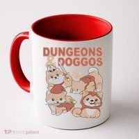 Dungeons & Doggos Cute Coffee Mug thumb 0