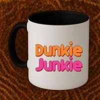 Dunkie Junkie Coffee Mug thumb 2