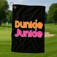 Dunkie Junkie Golf Towel thumb 1