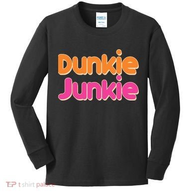 Dunkie Junkie Kids Long Sleeve Shirt