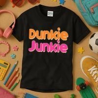Dunkie Junkie Kids T-Shirt thumb 3