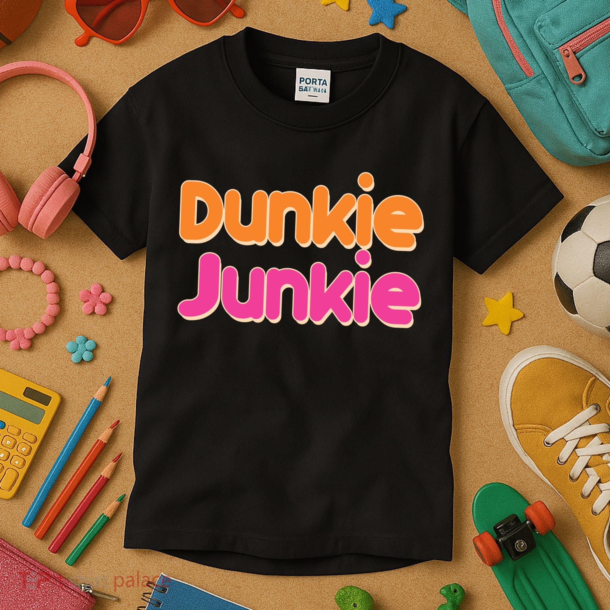 Dunkie Junkie Kids T-Shirt