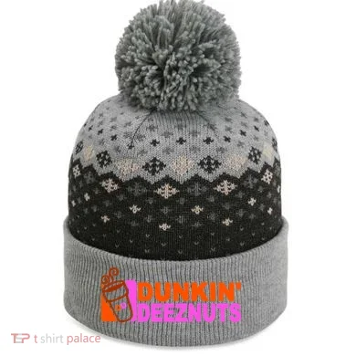 Dunkin Deeznuts The Baniff Cuffed Pom Beanie