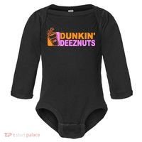 Dunkin Deeznuts Baby Long Sleeve Bodysuit thumb 0