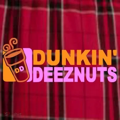 Dunkin Deeznuts Women's Flannel Plaid Pajama Pants