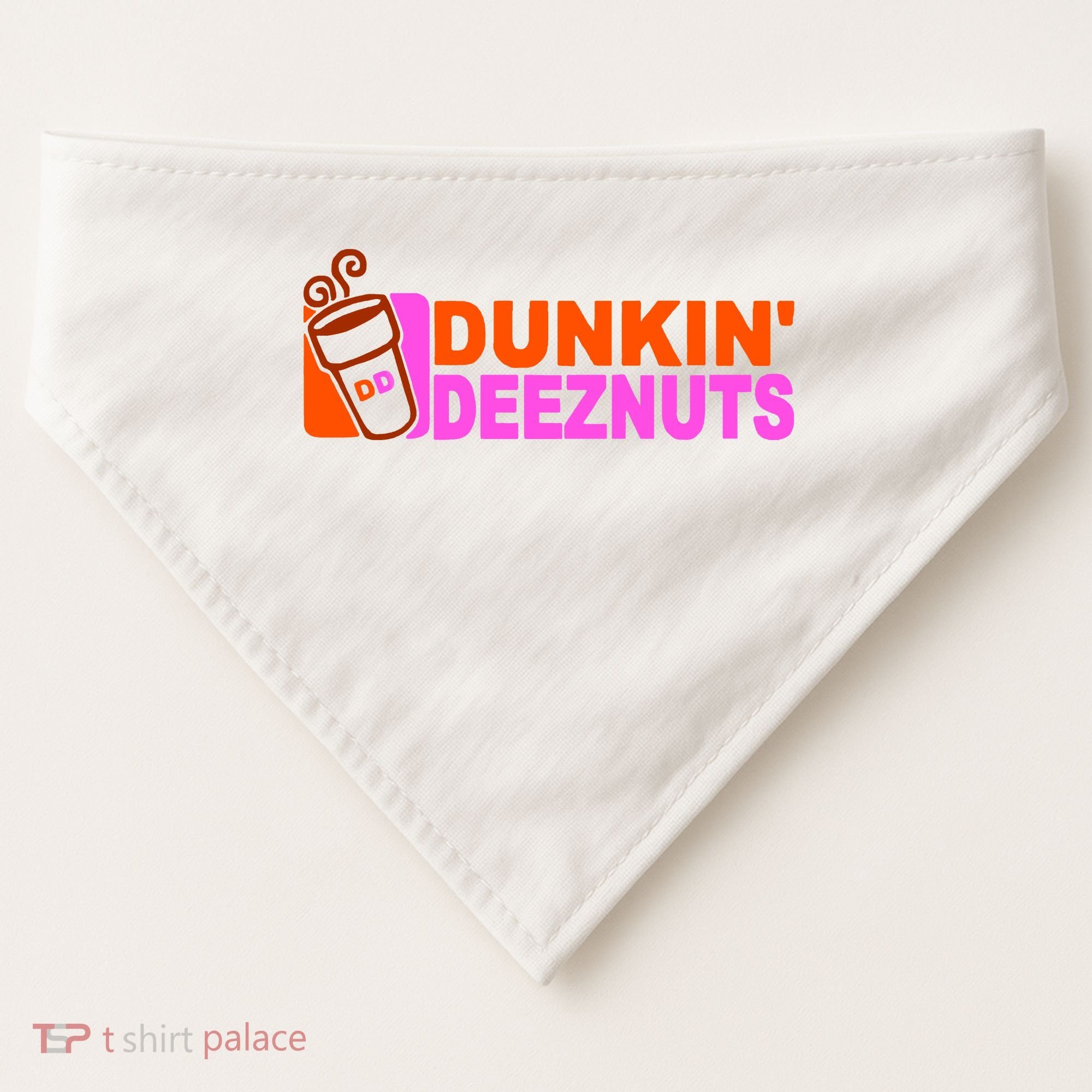 Dunkin Deeznuts USA-Made Doggie Bandana