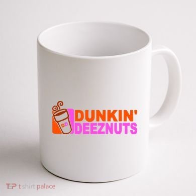 Dunkin Deeznuts Coffee Mug back