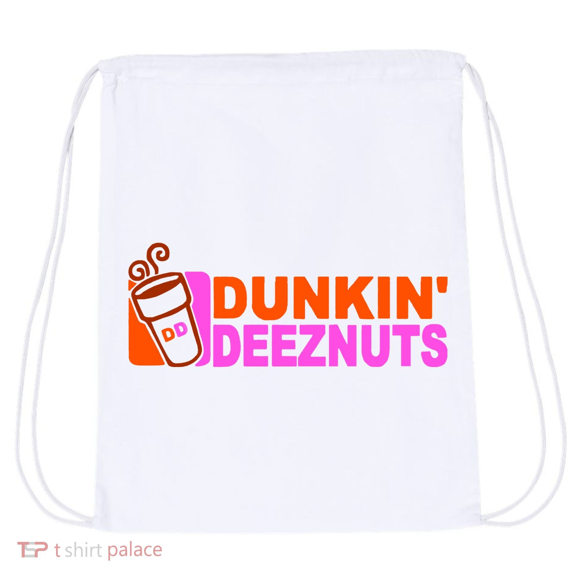 Dunkin Deeznuts Drawstring Bag