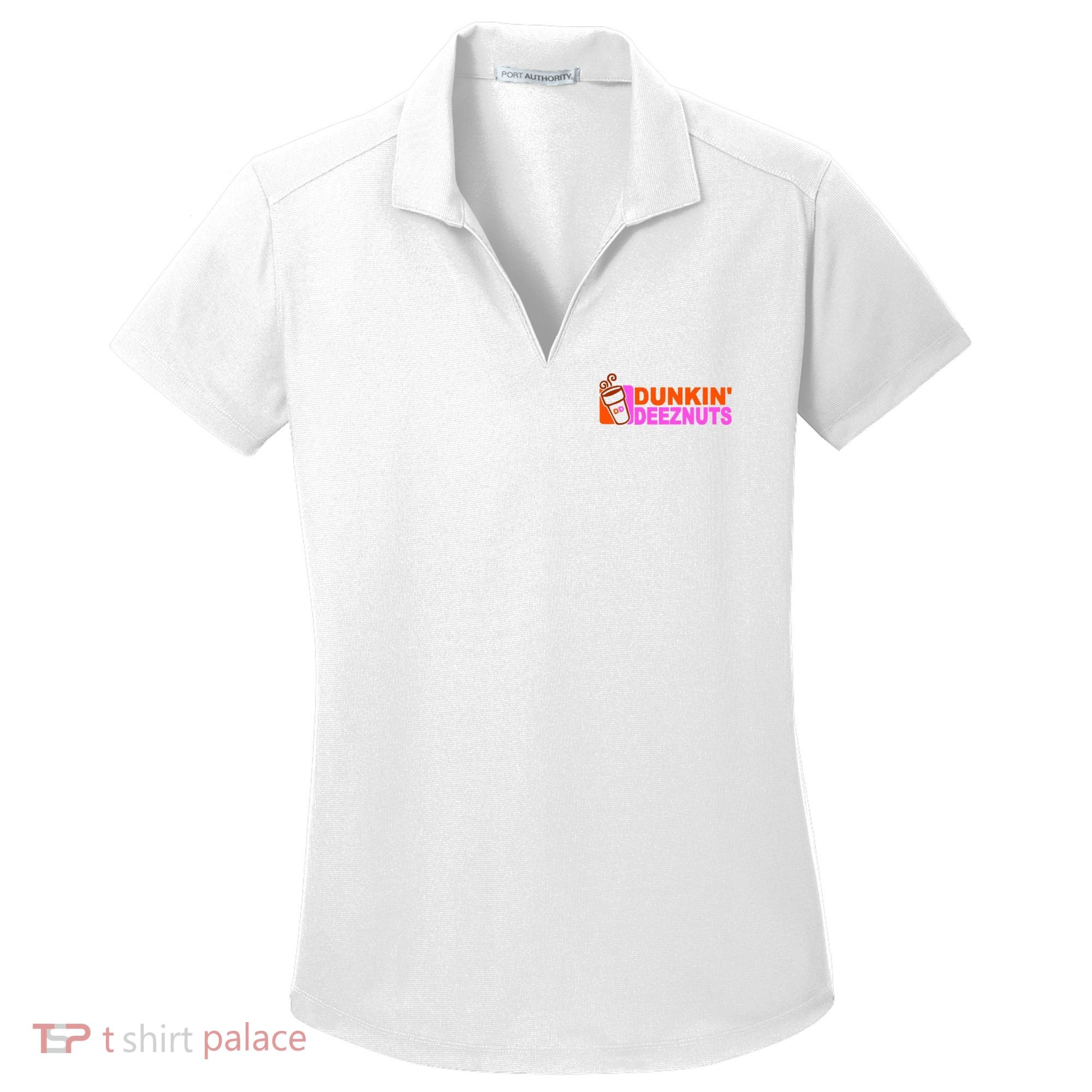 Dunkin Deeznuts Women's Dry Zone Grid Polo