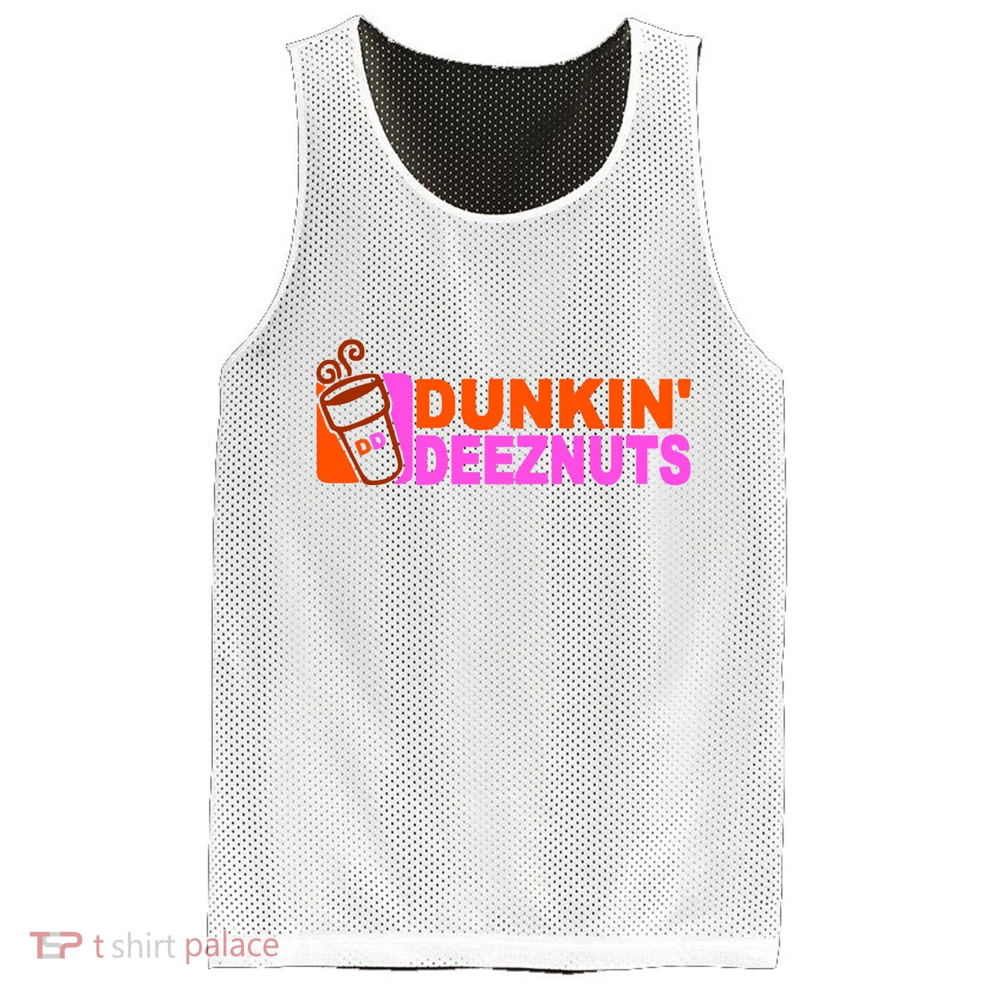 Dunkin Deeznuts Mesh Reversible Basketball Jersey Tank