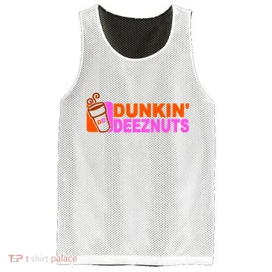 Dunkin Deeznuts Mesh Reversible Basketball Jersey Tank