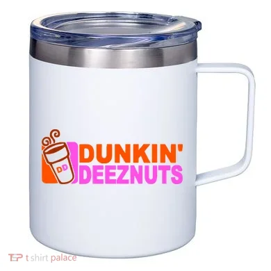 Dunkin Deeznuts 12oz Stainless Steel Coffee Mug