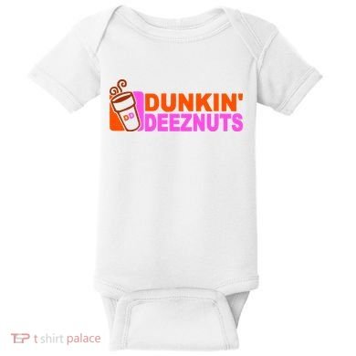 Dunkin Deeznuts Baby Bodysuit