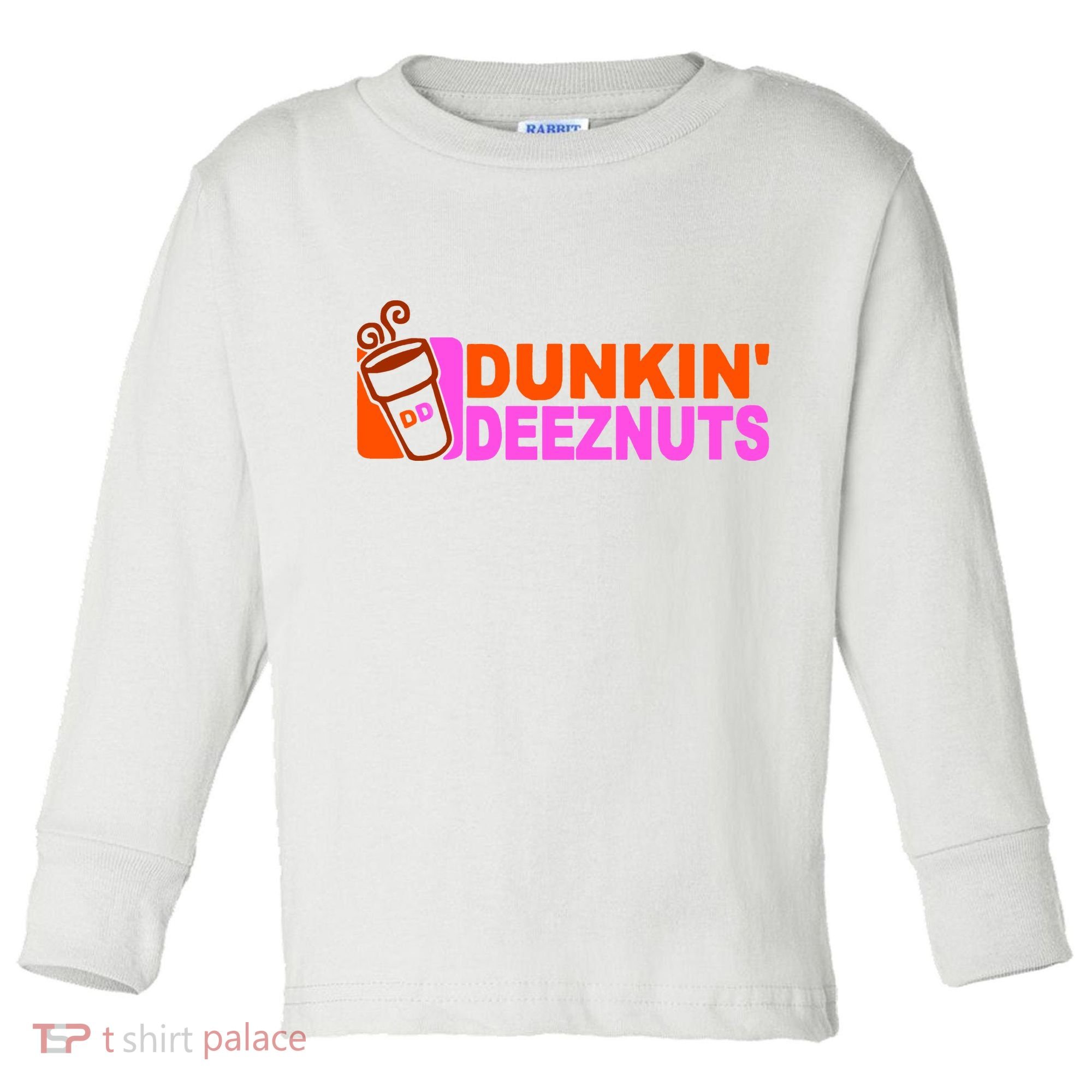 Dunkin Deeznuts Toddler Long Sleeve Shirt