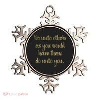 Do Unto Others Golden Rule Bible Quote Cool Gift Ornament thumb 0