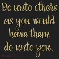 Do Unto Others Golden Rule Bible Quote Cool Gift Golf Towel thumb 3