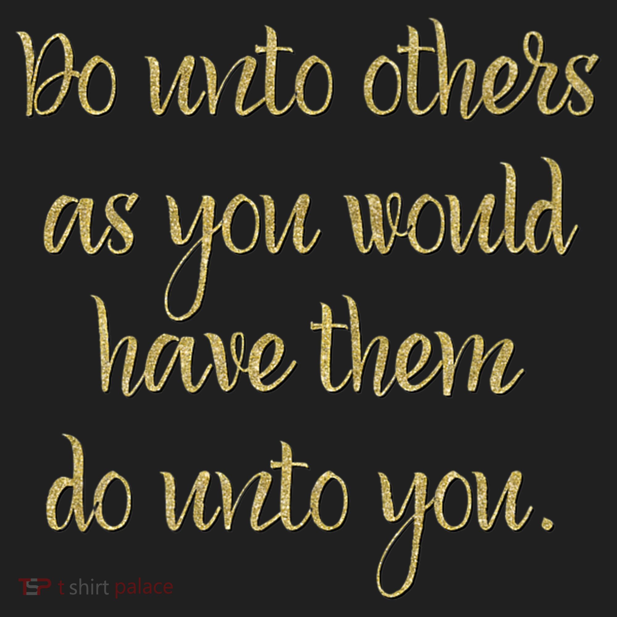 Do Unto Others Golden Rule Bible Quote Cool Gift Golf Towel