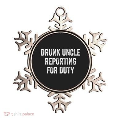 Drunk Uncle Reporting For Duty Ornament