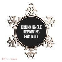 Drunk Uncle Reporting For Duty Ornament thumb 0