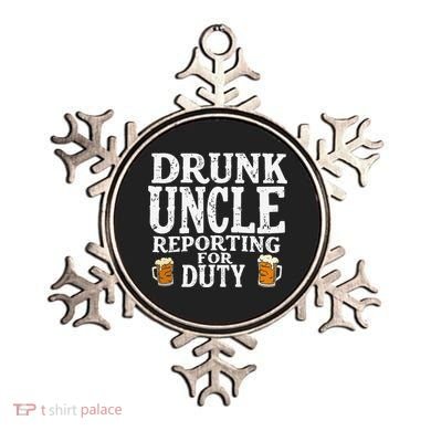 Drunk Uncle Reporting For Duty Ornament