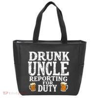 Drunk Uncle Reporting For Duty Tote Bag thumb 0