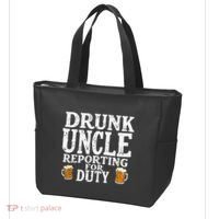 Drunk Uncle Reporting For Duty Tote Bag thumb 3
