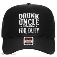 Drunk Uncle Reporting For Duty Drunk Uncle Funny Drinking Hat thumb 0